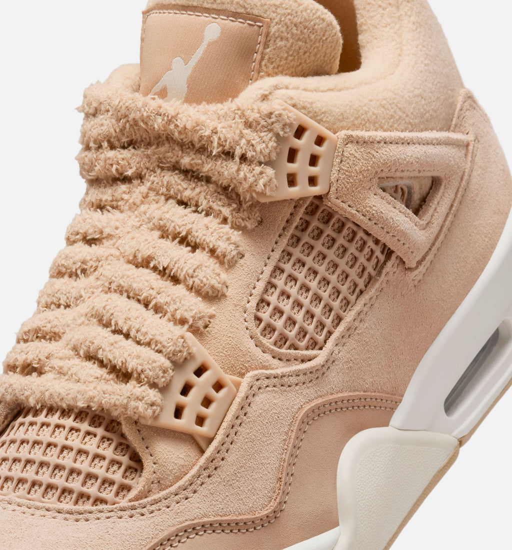 Air Jordan 4 Retro Cozy Girl Women's Shoes - Tan/Cream