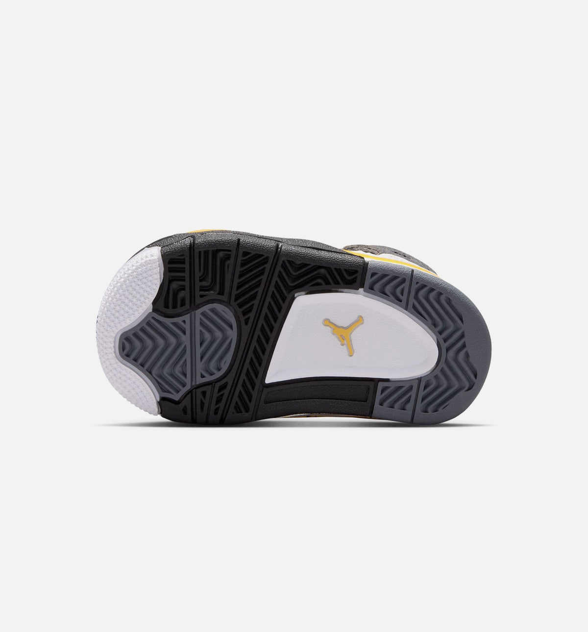 Air Jordan 4 Retro Rare Air Tour Yellow Baby & Toddler Shoes - White/Yellow/Grey