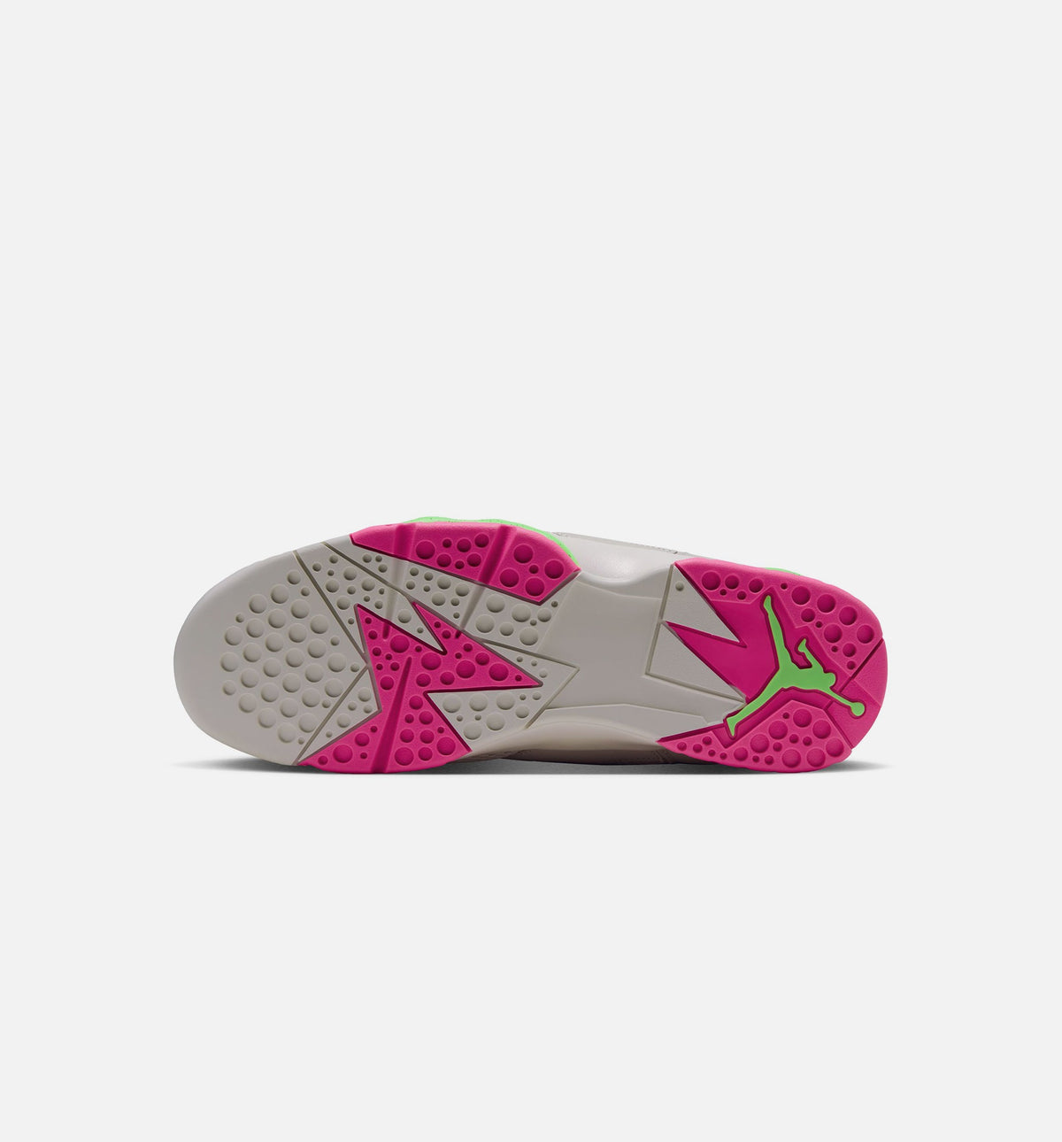 Air Jordan 7 Retro Tennis Day Men's Shoes - Phantom/Lime/Pink