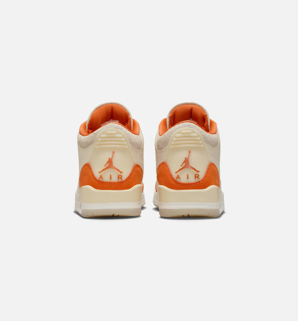 Air Jordan 3 Retro Starfish Women's Shoes - Sand/Orange