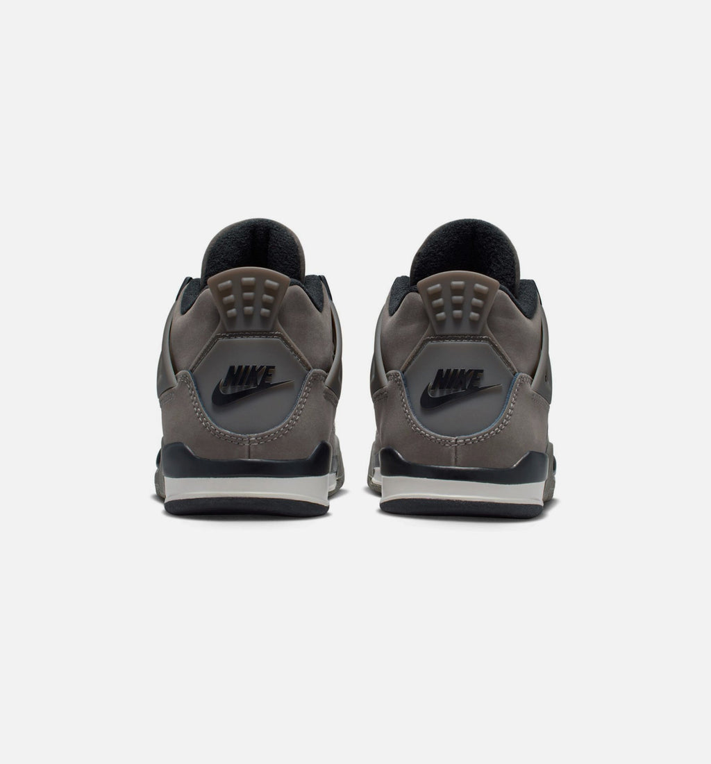 Air Jordan 4 Retro Cave Stone Preschool Shoes - Brown/Black