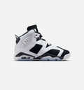 Air Jordan 6 Retro Black and White Kids' Shoes - Black/White