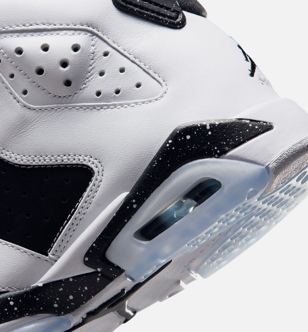 Air Jordan 6 Retro Black and White Kids' Shoes - Black/White