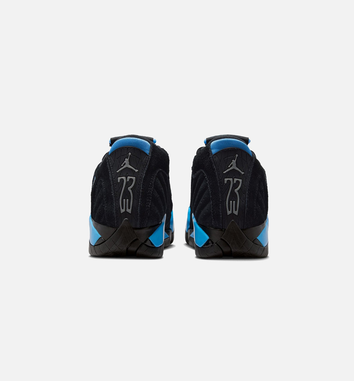 Air Jordan 14 Retro Black University Blue Kids' Shoes - Black/Blue