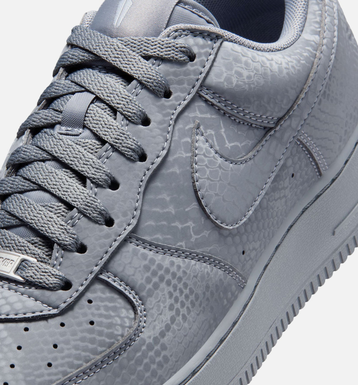 Nike Kobe Air Force 1 Low Cool Grey Men's Shoes - Grey