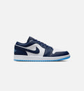 Air Jordan 1 Low Midnight Navy Men's Shoes - Navy/University Blue/White