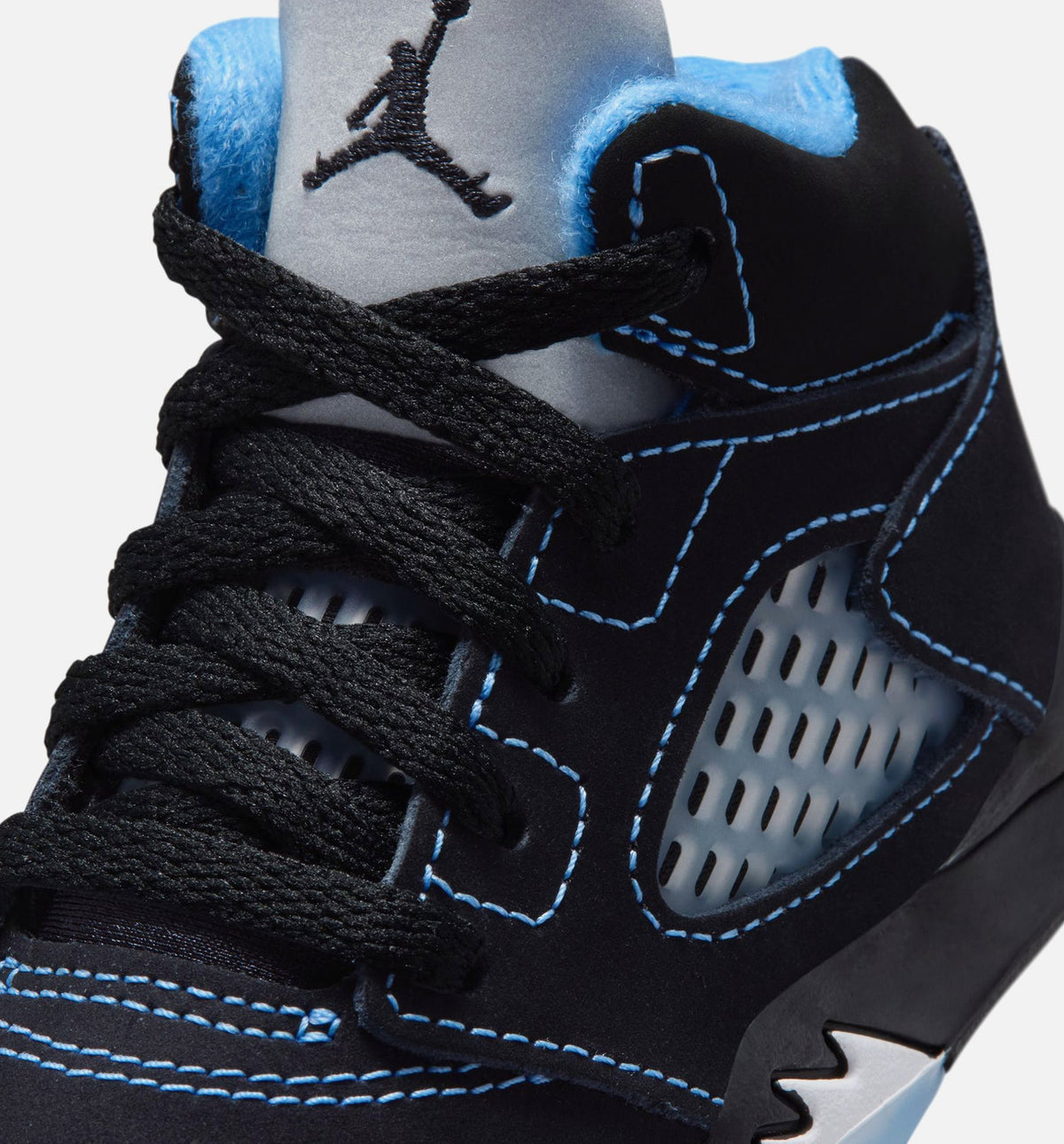 Air Jordan 5 Retro Black Carolina Baby & Toddler Shoes - Black/Blue