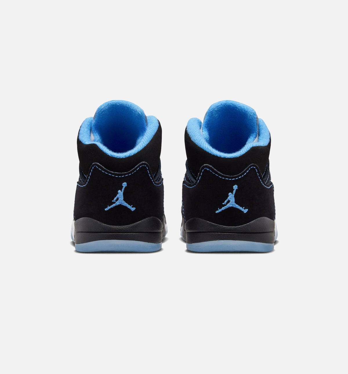 Air Jordan 5 Retro Black Carolina Baby & Toddler Shoes - Black/Blue