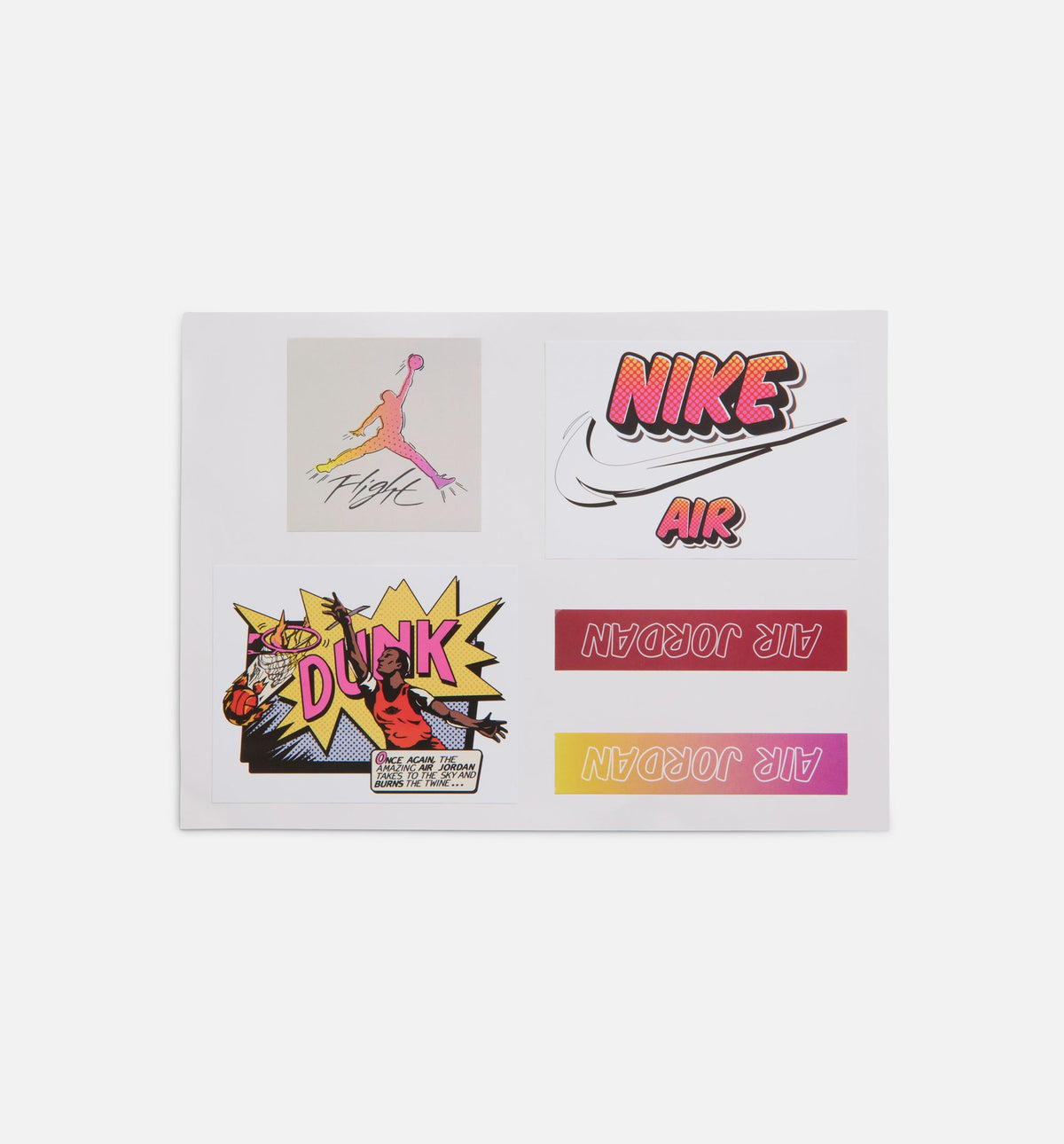 Air Jordan 4 Retro Comic Men's Shoes - Off White/Pink/Grey