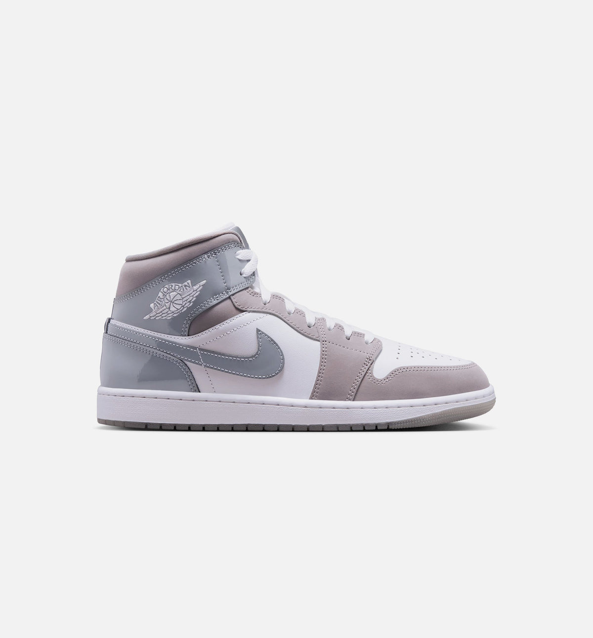 Air Jordan 1 Mid SE Cool Grey Men's Shoes - Grey