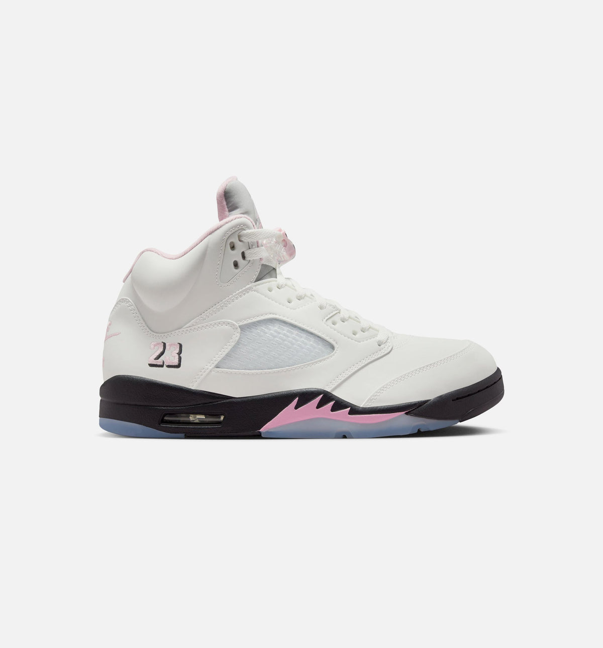 Air Jordan 5 Retro Medium Soft Pink Men's Shoes - White/Pink/Black
