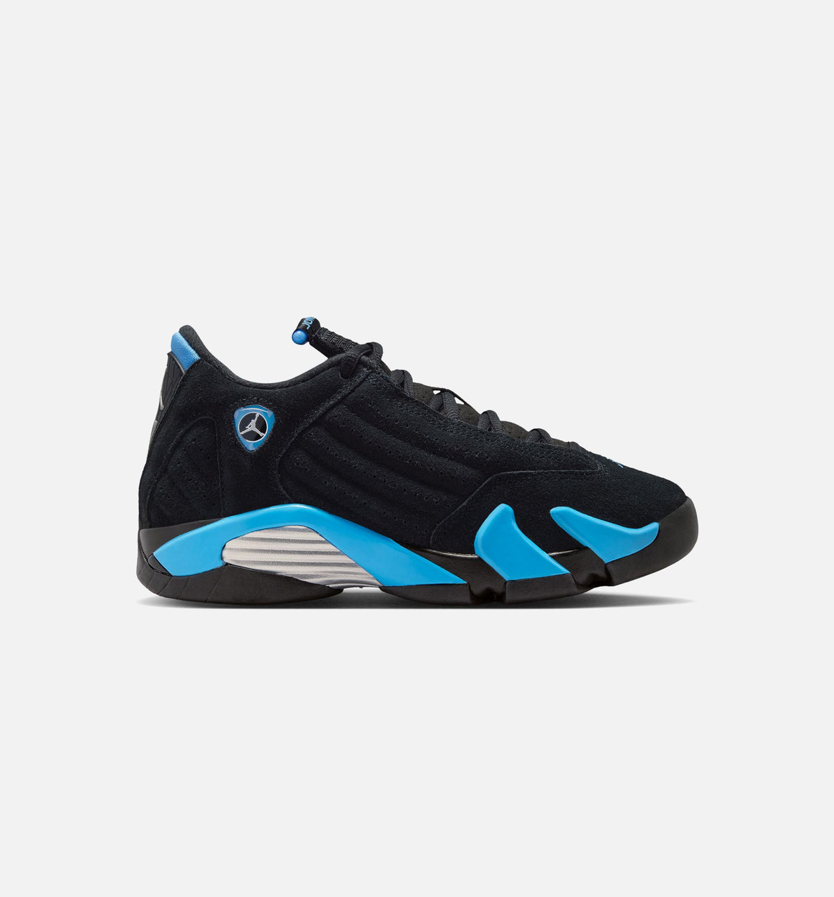 Air Jordan 14 Retro Black University Blue Kids' Shoes - Black/Blue