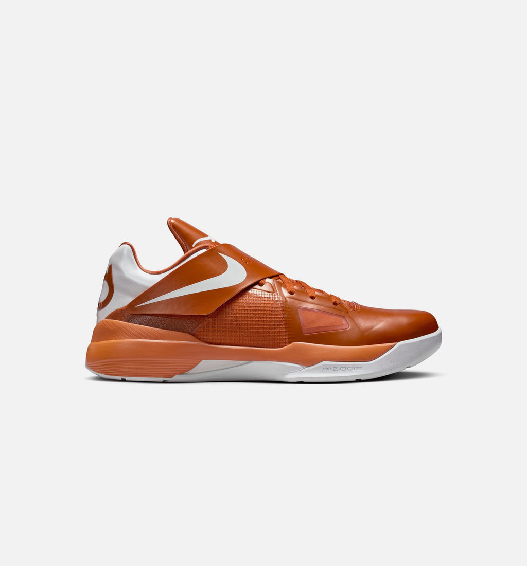 Nike Zoom KD 4 Texas Longhorns Men's Shoes - Orange/White