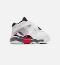 Air Jordan 8 Retro White and True Red Baby & Toddler Shoes - White/Red
