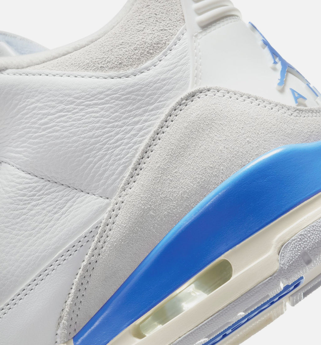 Air Jordan 3 Retro Lucky Shorts Men's Shoes - White/Light Blue