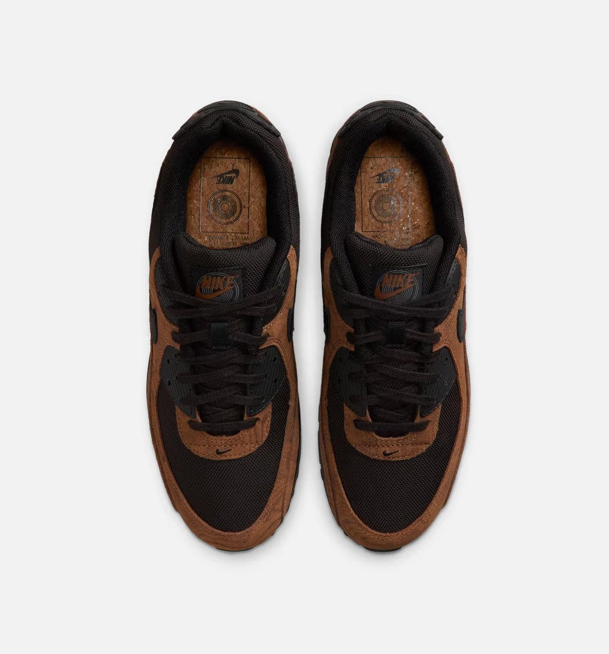 Nike Air Max 90 Premium Men's Shoes - Tan/Brown/Black