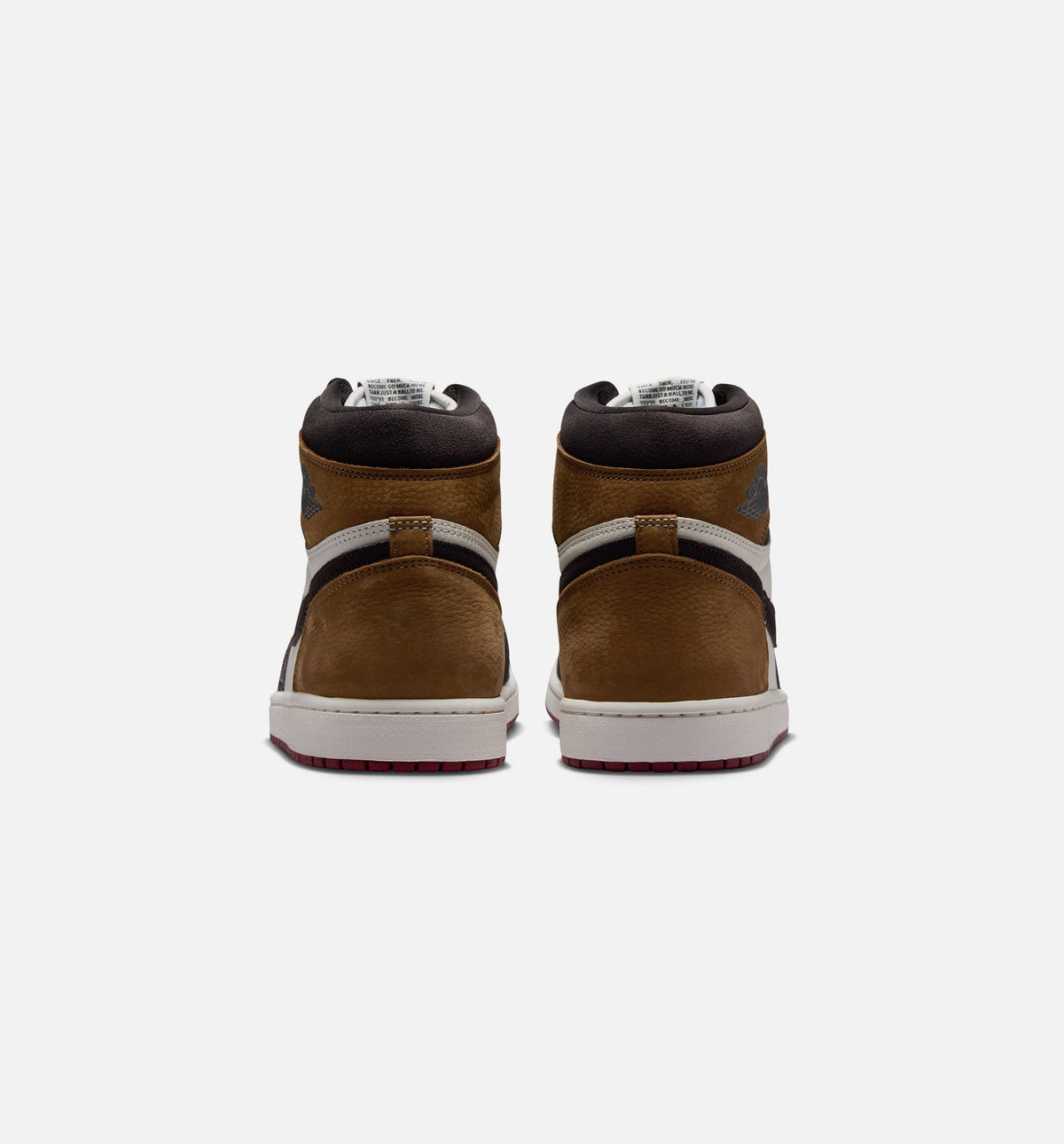 Air Jordan 1 Retro High OG Love Letter Men's Shoes - Brown/Red/Tan