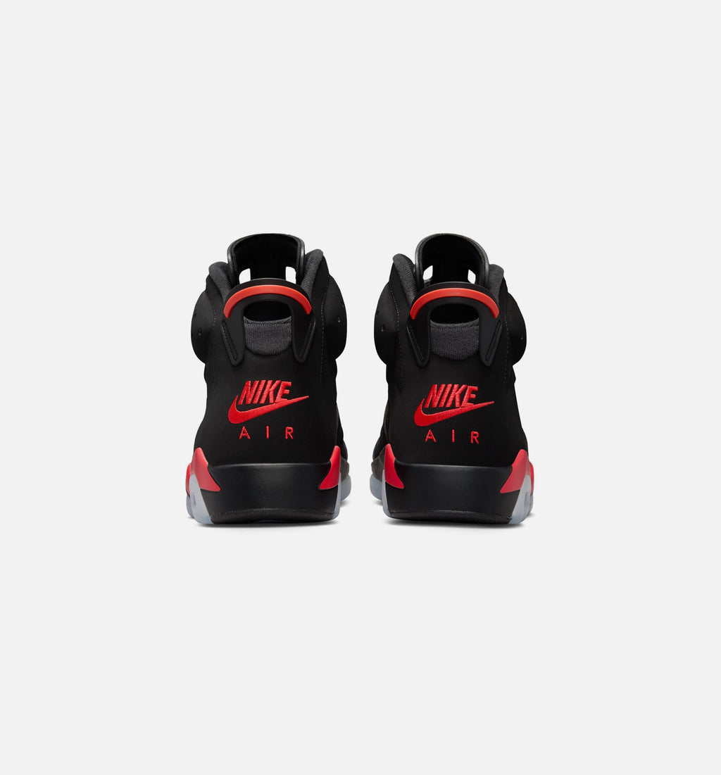 Air Jordan 6 Retro Infrared Salesman Men's Shoes - Black/Red
