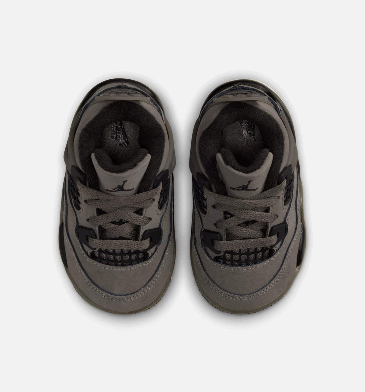 Air Jordan 4 Retro Cave Stone Baby & Toddler Shoes - Brown/Black