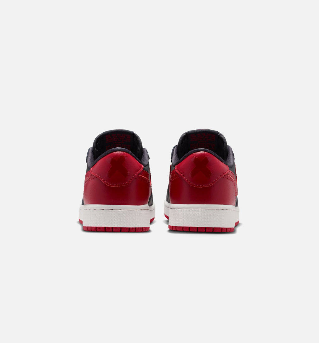 Air Jordan 1 Retro Low OG Banned Kids' Shoes - Black/Varsity Red/White