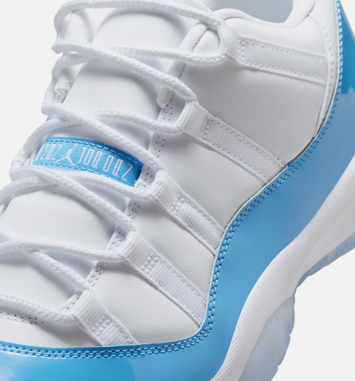 Air Jordan 11 Retro Low University Blue Men's Shoes - White/Blue