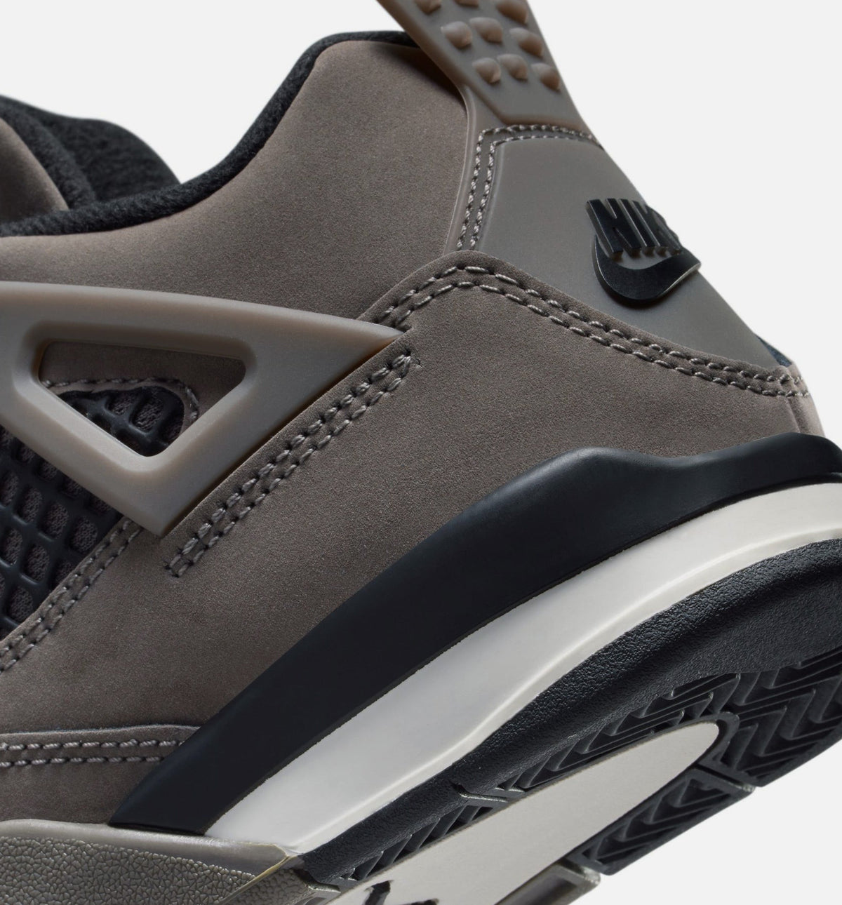 Air Jordan 4 Retro Cave Stone Preschool Shoes - Brown/Black