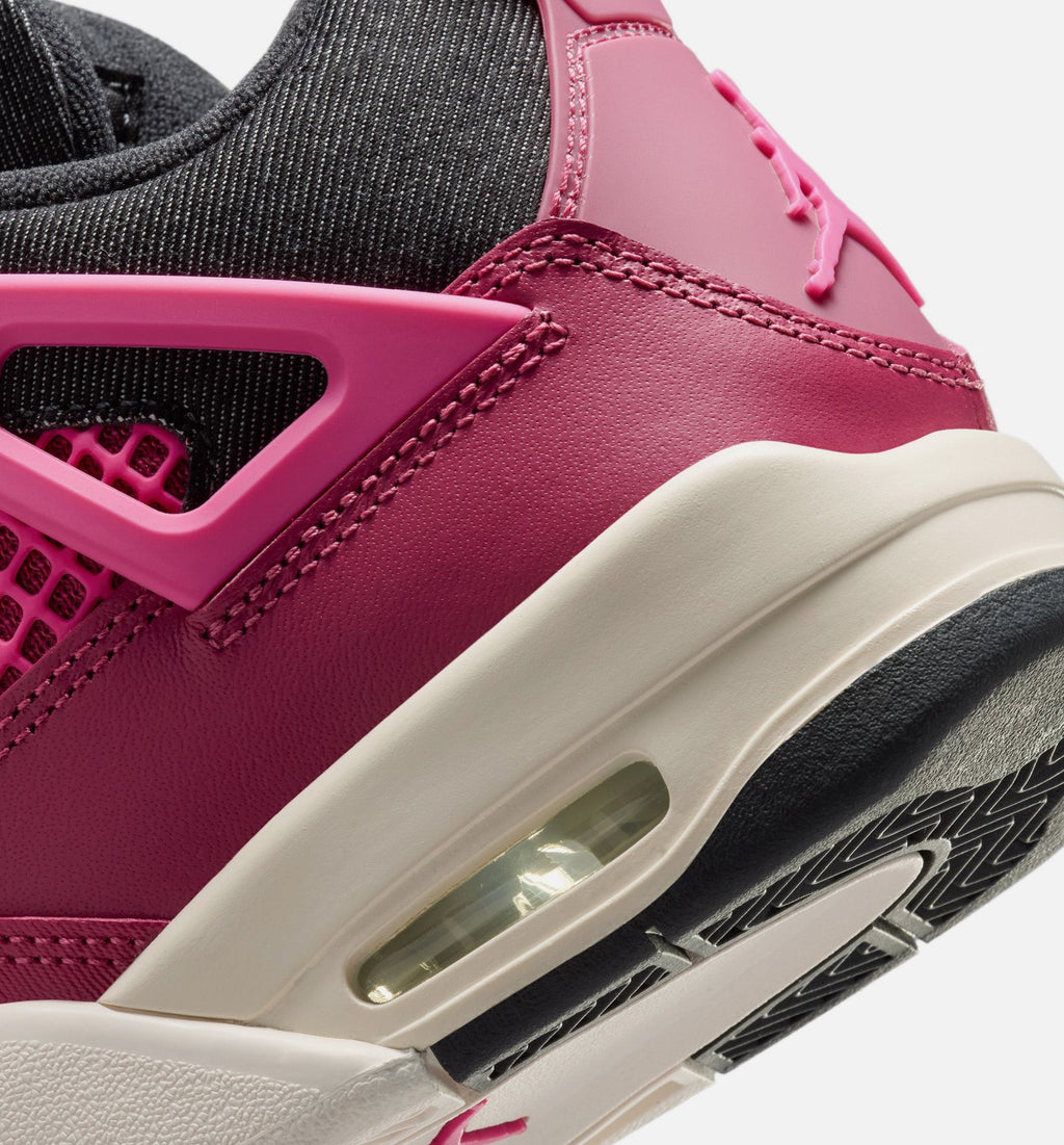 Air Jordan 4 Retro She's A Star Kids' Shoes - Berry/Pink