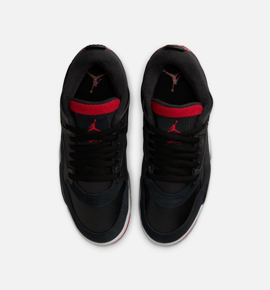 Air Jordan 4 RM Men's Shoes - Black/Grey/Red