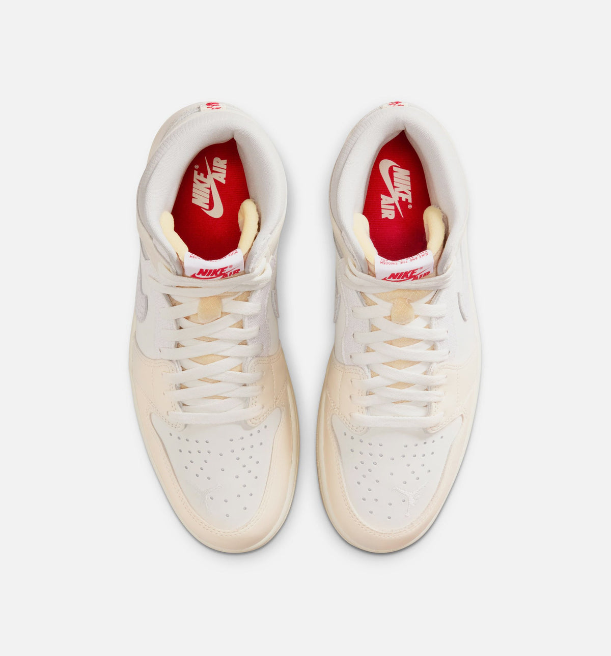 Air Jordan 1 Retro High OG Sail Men's Shoes - Cream/University Red
