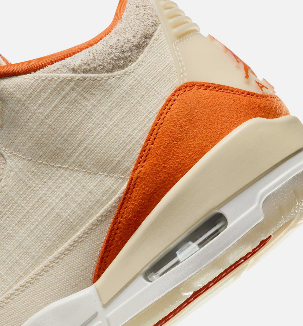 Air Jordan 3 Retro Starfish Women's Shoes - Sand/Orange