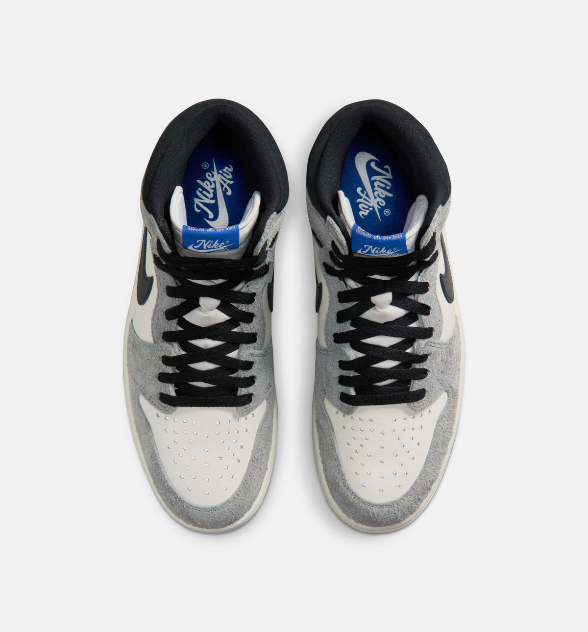 Air Jordan 1 Retro High OG Cool Grey Men's Shoes - Grey/Black/Royal