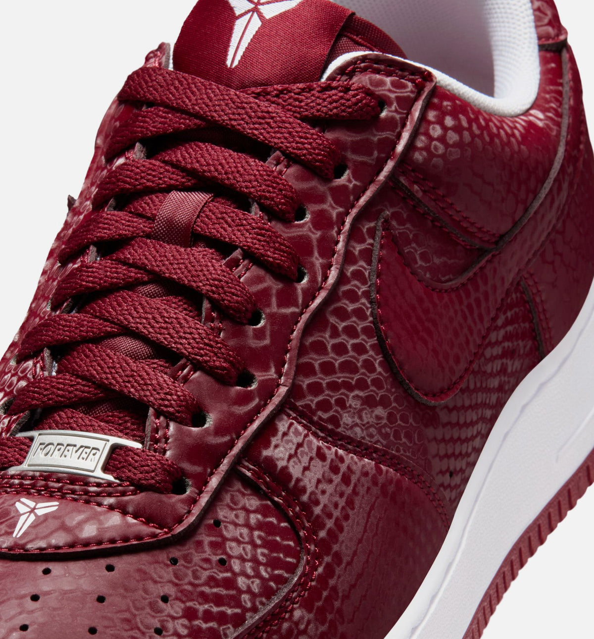 Nike Kobe Air Force 1 Low Merion Men's Shoes - Red/White
