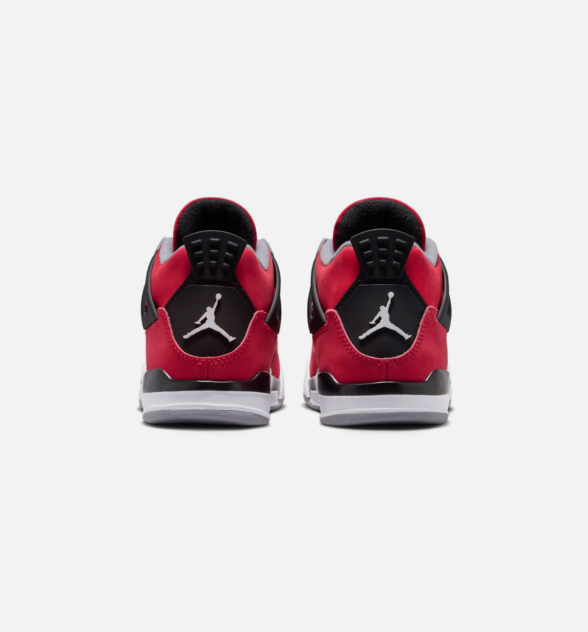 Air Jordan 4 Retro Toro Bravo Preschool Shoes - Red/Grey