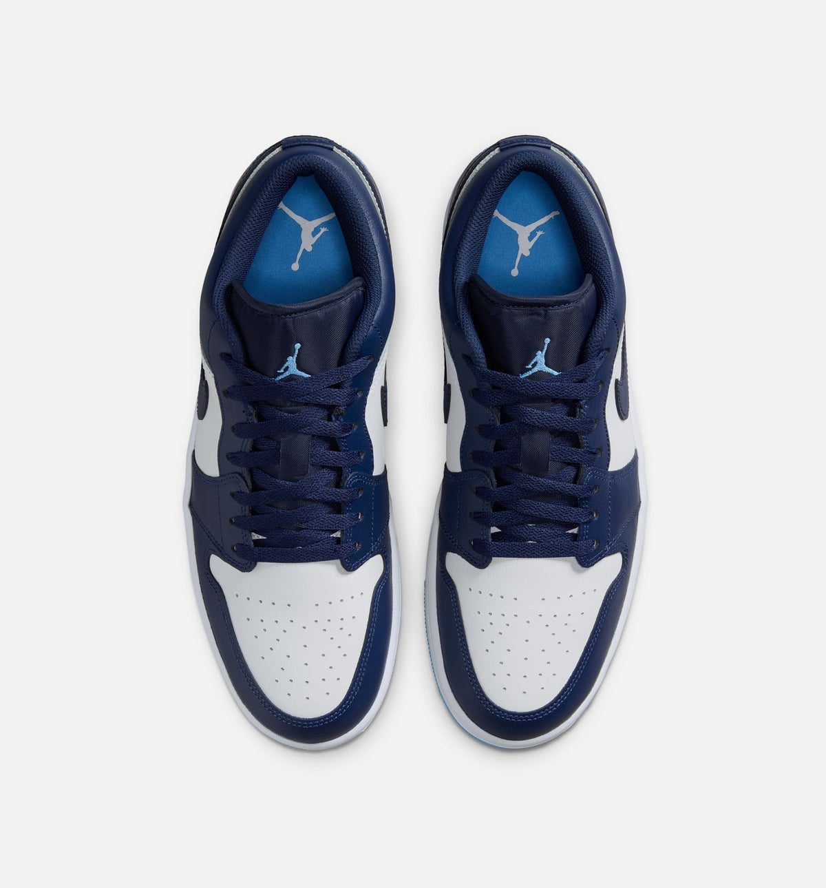 Air Jordan 1 Low Midnight Navy Men's Shoes - Navy/University Blue/White