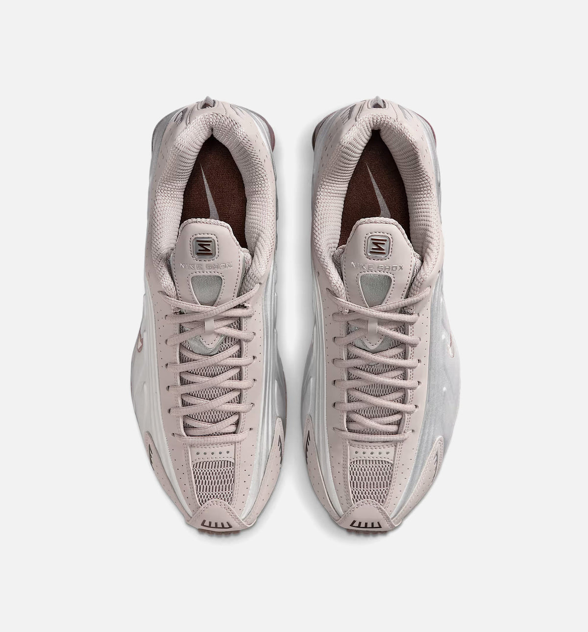 Nike Shox R4 Men's Shoes - Stone/Grey/Brown