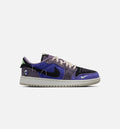 Air Jordan 1 Low OG Regency Purple Kids' Shoes - Purple/Dark Raisin/Vapor Green