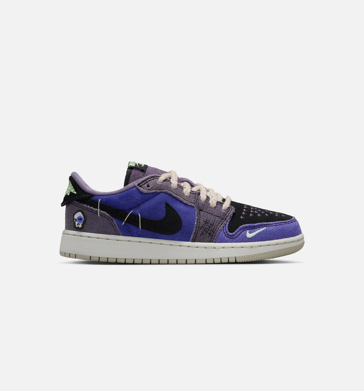 Air Jordan 1 Low OG Regency Purple Kids' Shoes - Purple/Dark Raisin/Vapor Green