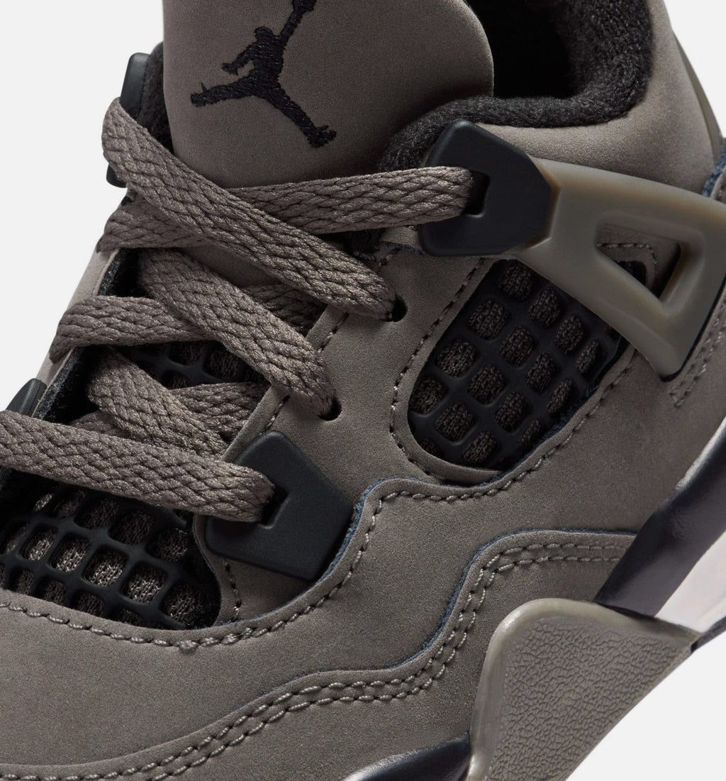 Air Jordan 4 Retro Cave Stone Baby & Toddler Shoes - Brown/Black