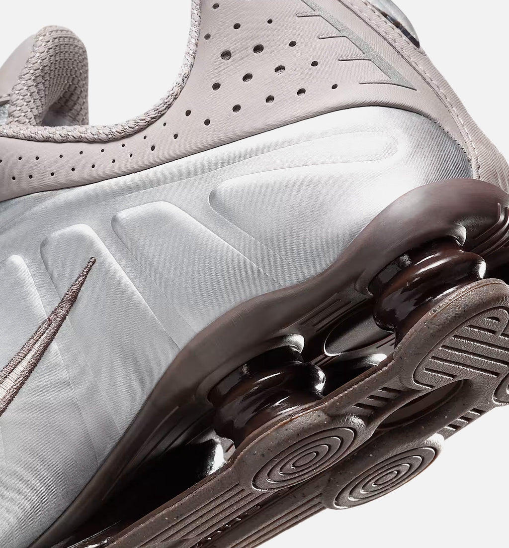 Nike Shox R4 Men's Shoes - Stone/Grey/Brown