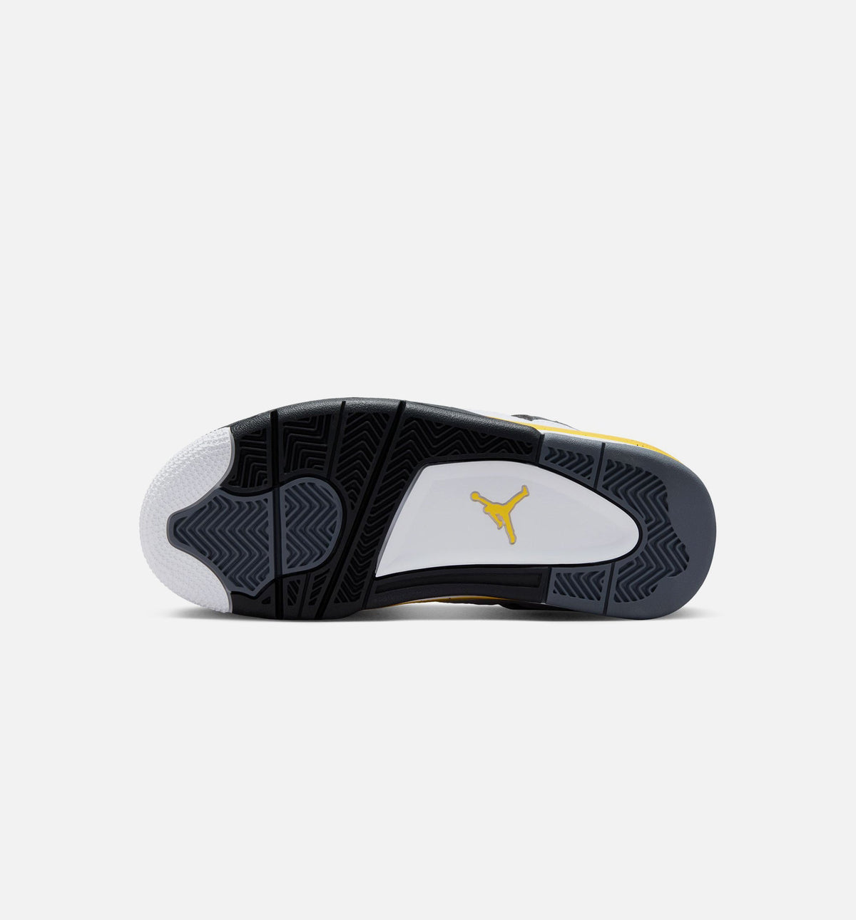 Air Jordan 4 Retro Rare Air Tour Yellow Kids' Shoes - White/Yellow/Grey