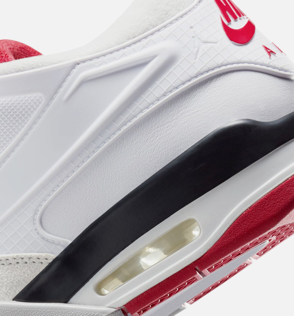 Air Jordan 4 RM Men's Shoes - White/Grey/Red