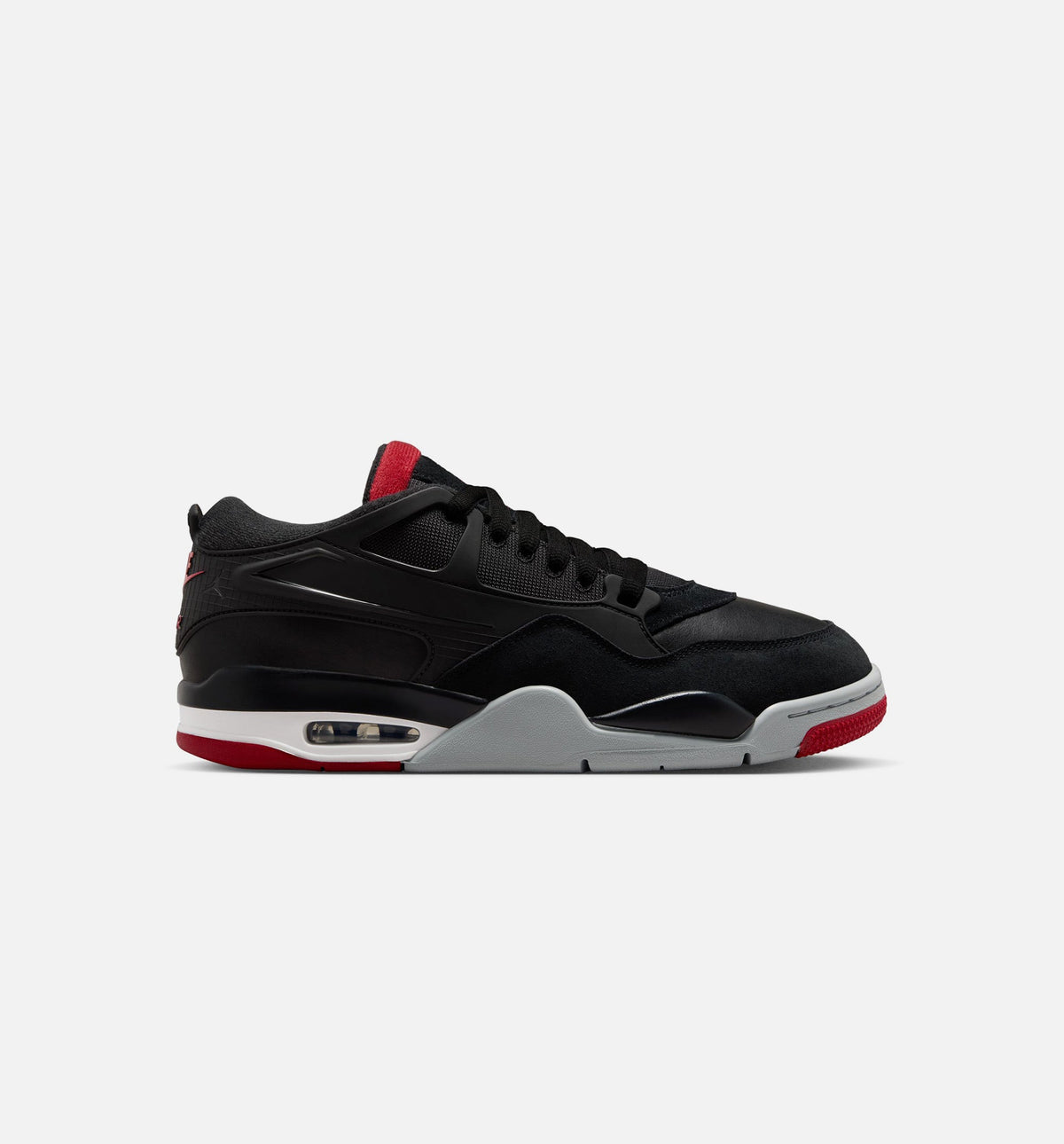 Air Jordan 4 RM Men's Shoes - Black/Grey/Red