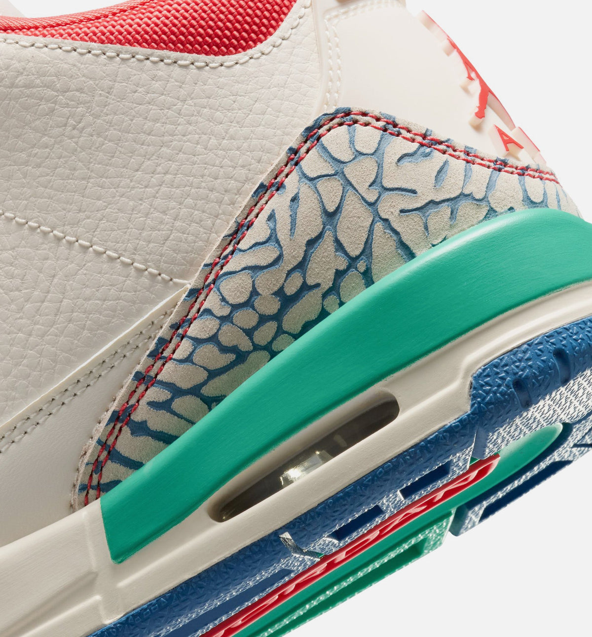 Air Jordan 3 Retro Play Your Way Kids' Shoes - Cream/Red/Blue/Green