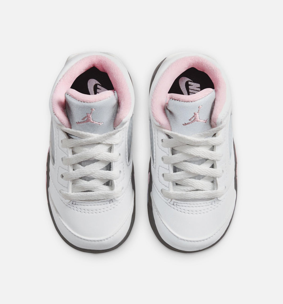 Air Jordan 5 Retro Medium Soft Pink Baby & Toddler Shoes - White/Pink