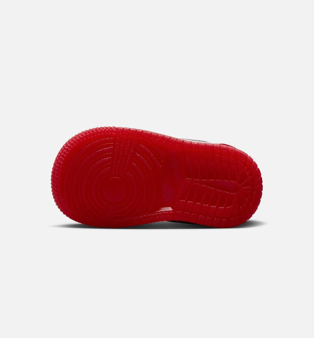 Air Jordan 1 Retro High OG Nails And Grails Baby & Toddler Shoes - Red/Silver