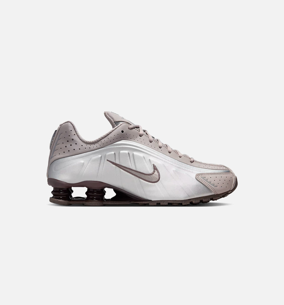 Nike Shox R4 Men's Shoes - Stone/Grey/Brown