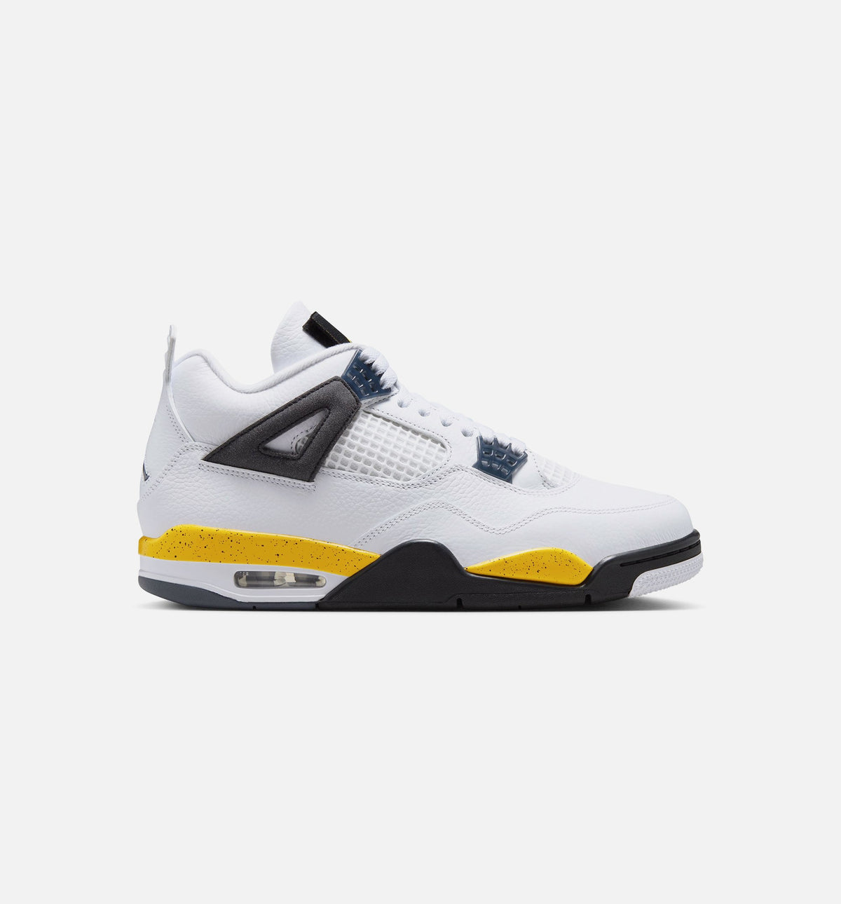 Air Jordan 4 Retro Rare Air Tour Yellow Men's Shoes - White/Yellow/Grey