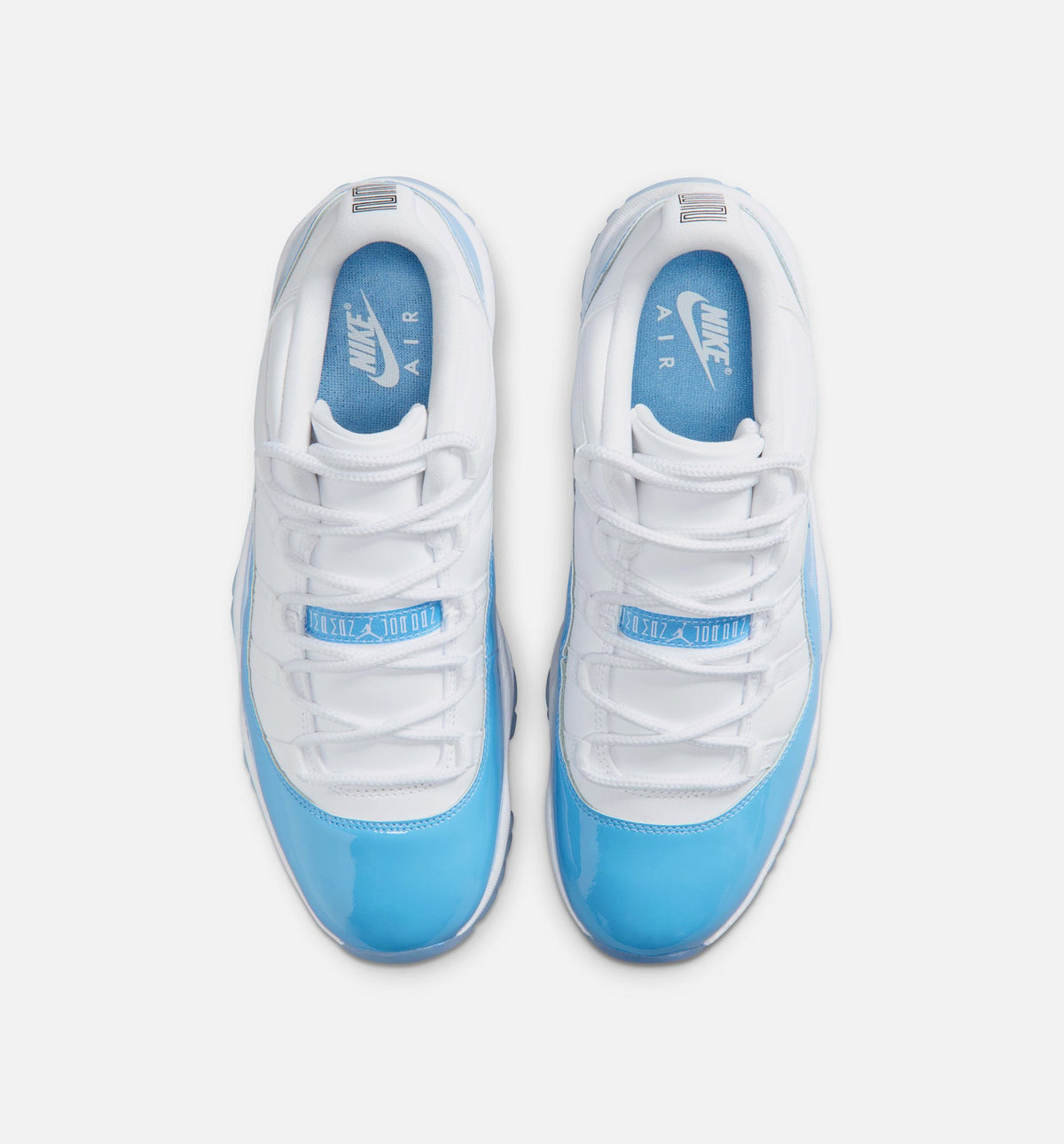Air Jordan 11 Retro Low University Blue Men's Shoes - White/Blue