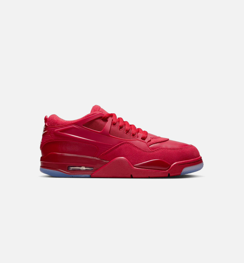 Air Jordan 4 RM Men's Shoes - Red/Ice Blue