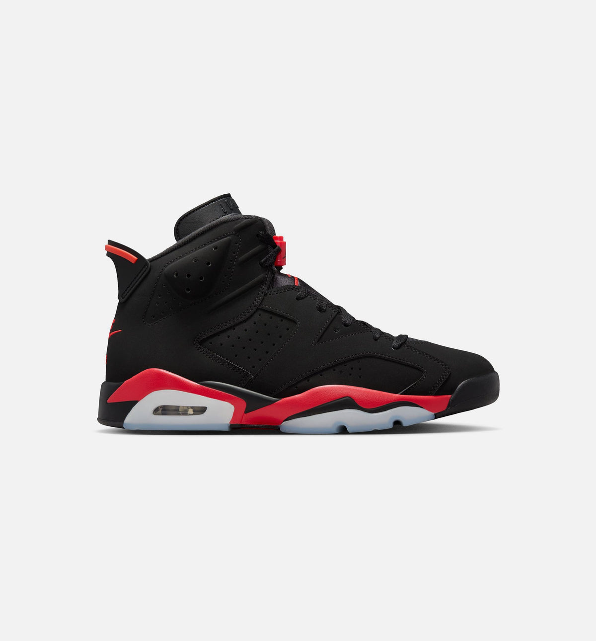 Air Jordan 6 Retro Infrared Salesman Men's Shoes - Black/Red
